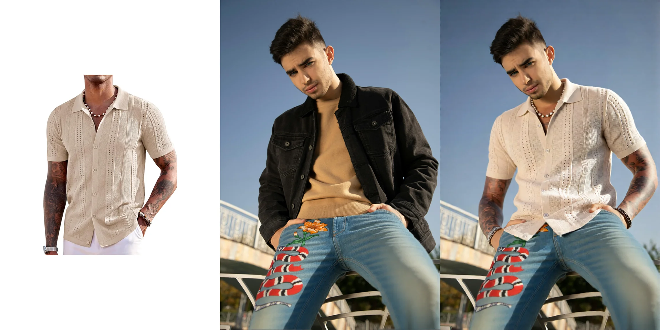 Clothes Try-On / Transfer example 1